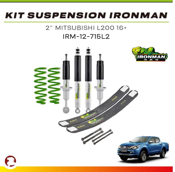 KIT SUSPENSION IRONMAN 2" MITSUBISHI L200 16+