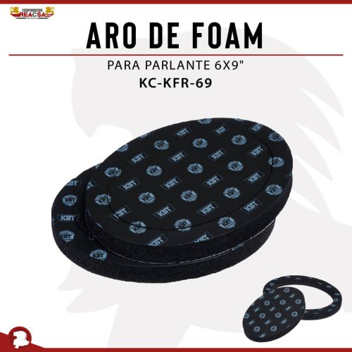 ARO DE FOAM PARA PARLANTE 6X9″