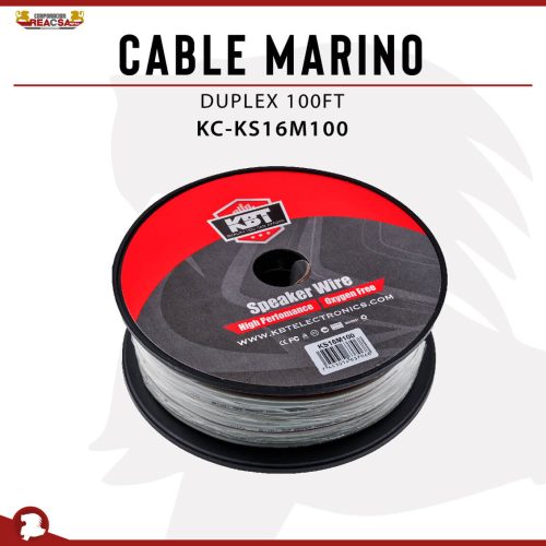 CABLE PARLANTE DUPLEX FULL COBRE MARINO 100FT