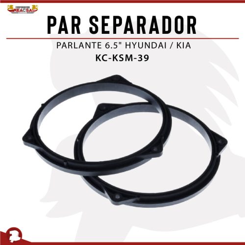 PAR SEPARADOR DE PARLANTE 6.5″ HYUNDAI / KIA