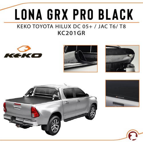 LONA KEKO GRX PRO TOYOTA HILUX REVO DC 15+