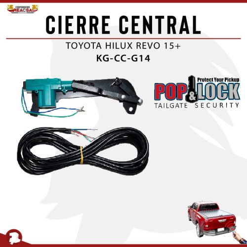 CIERRE CENTRAL COMPUERTA HILUX REVO 15+