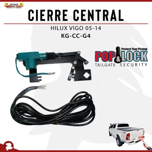 CIERRE CENTRAL COMPUERTA HILUX VIGO 05-14