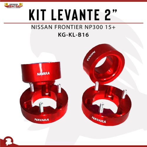 KIT LEVANTE 2″ FRONTIER NP300 15+