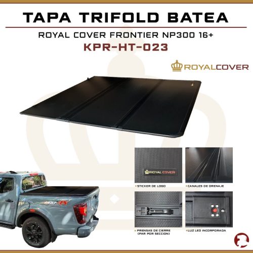 TAPA TRIFOLD BATEA FRONTIER NP300 16+