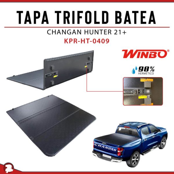 TAPA TRIFOLD CHANGAN HUNTER / PEUGEOT LANDTREK 21+