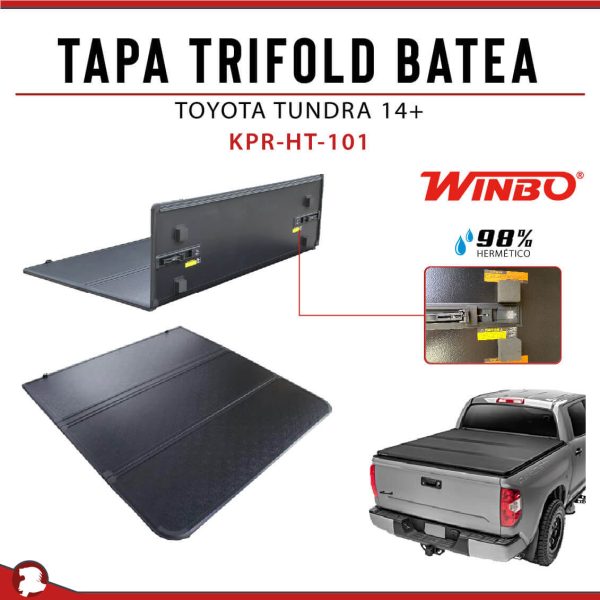TAPA TRIFOLD BATEA TYT TUNDRA 14+