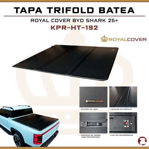 TAPA TRIFOLD BATEA BYD SHARK 25+