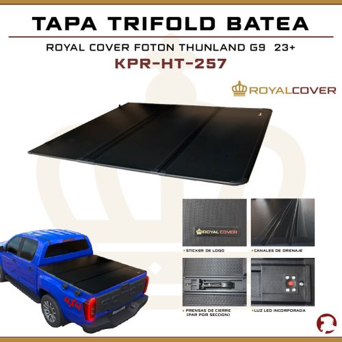 TAPA TRIFOLD BATEA FOTON THUNLAND G9 23+