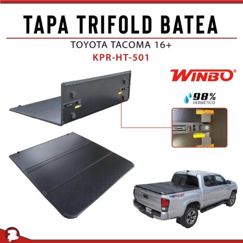 TAPA TRIFOLD BATEA TYT TACOMA 16+