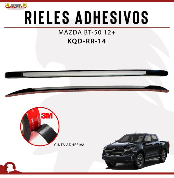 RIELES ADHESIVO MAZDA BT-50 12+