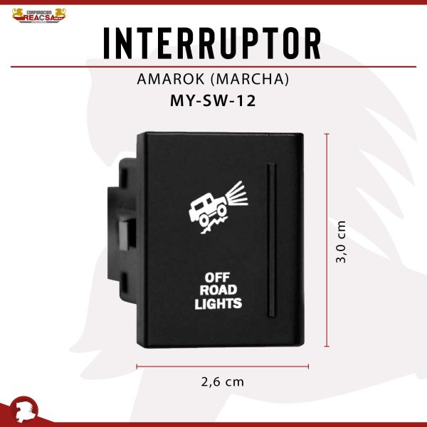 INTERRUPTOR OEM AMAROK MARCHA