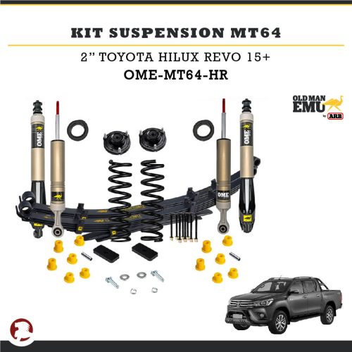 KIT SUSPENSION MT64 +2″ HILUX REVO 15+
