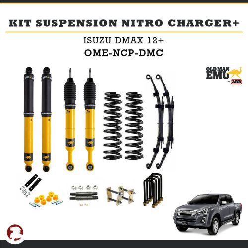 KIT SUSPENSION NITRO CHARGER + 2″ ISUZU DMAX 12-20 / COLORADO 12-24/MAXUS T90