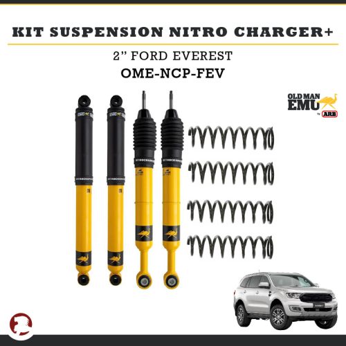 KIT SUSPENSION NITRO CHARGER + 2″ FORD EVEREST 23+
