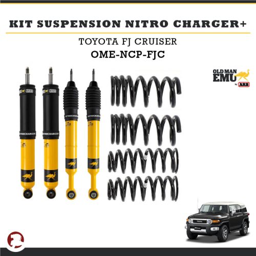 KIT SUSPENSION NITRO CHARGER + 2″ TYT FJ CRUISER