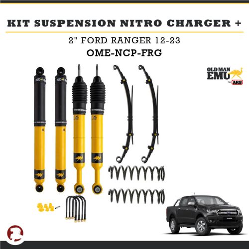 KIT SUSPENSION NITRO CHARGER + 2″ FORD RANGER 19-22