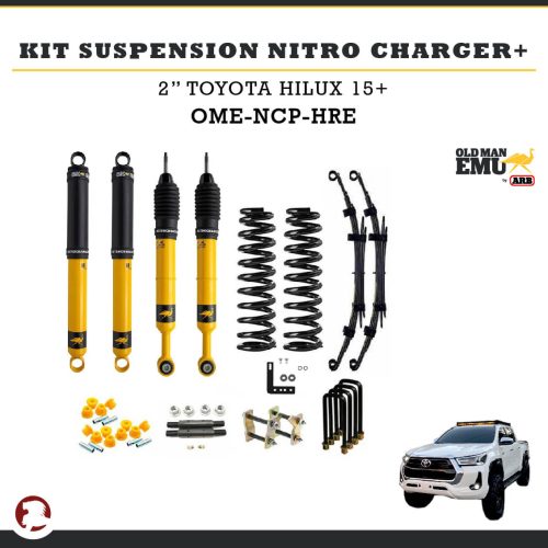 KIT SUSPENSION NITRO CHARGER + 2″ TYT HILUX 15+