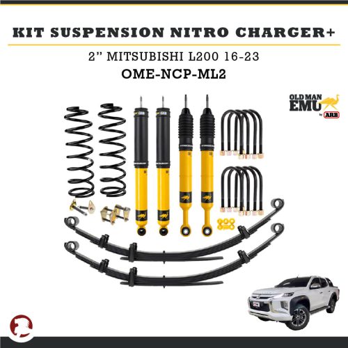 KIT SUSPENSION NITRO CHARGER + 2″ L200 16-23