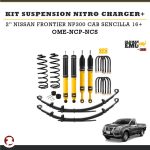 KIT SUSPENSION NITRO CHARGER + 2" NP300 CAB SENCILLA