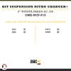KIT SUSPENSION NITRO CHARGER + 2" TYT PRADO LC 150 - Image 2