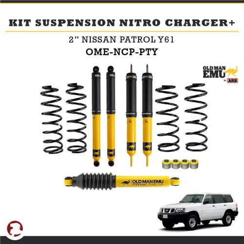KIT SUSPENSION NITRO CHARGER + 2″ PATROL Y61