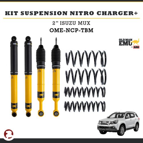 KIT SUSPENSION NITRO CHARGER + 2″ ISUZU MUX / CHEV TRAILBLAZER 12-20