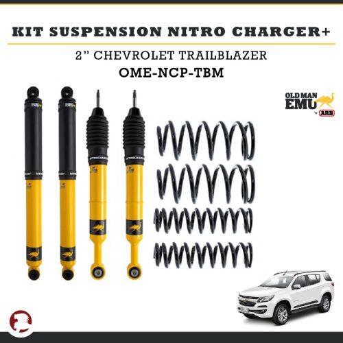 KIT SUSPENSION NITRO CHARGER + 2″ ISUZU MUX / CHEV TRAILBLAZER 12-20