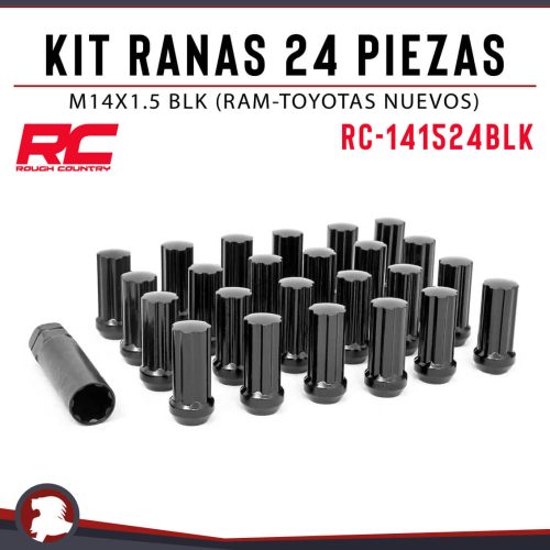 KIT RANAS  M14 x 1.5 BLK (RAM – TYT NUEVOS) 24 PCS