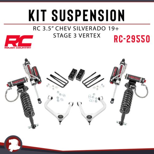 KIT SUSPENSION RC 3.5″ CHEV SILVERADO 19+ STAGE 3 VERTEX
