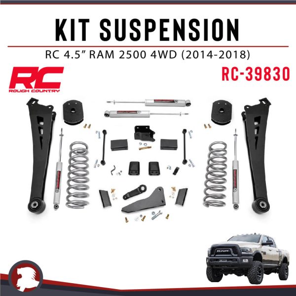 KIT SUSPENSION RC 4.5" RAM 2500 4WD (14-18)