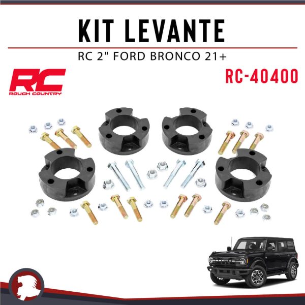 KIT LEVANTE RC 2" FORD BRONCO 21+