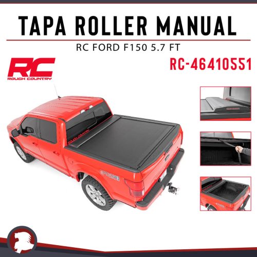 TAPA ROLLER MANUAL RC FORD F150 5.7 FT