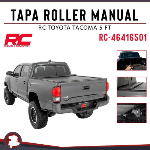 TAPA ROLLER MANUAL RC TOYOTA TACOMA 5 FT 16+