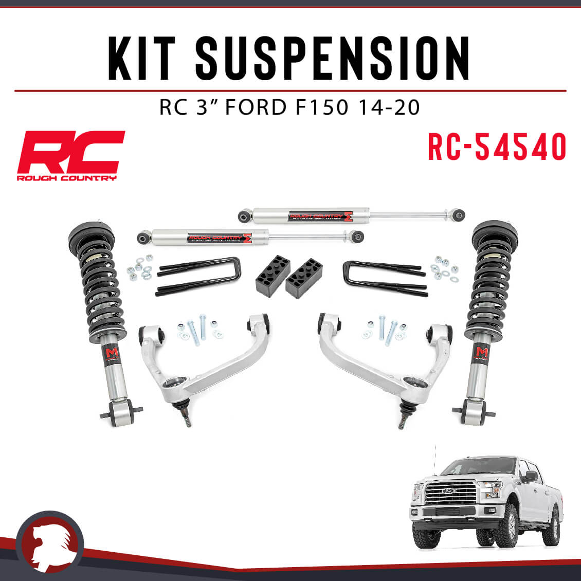 KIT SUSPENSION RC 3" FORD F150 14-20
