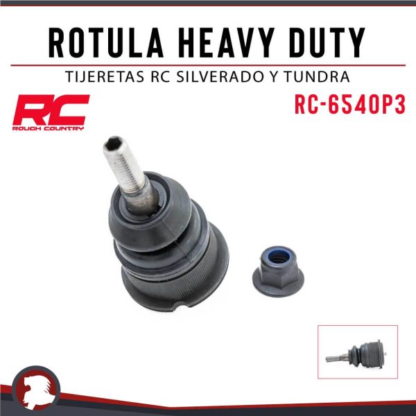 ROTULA HEAVY DUTY TIJERETAS RC SILVERADO Y TUNDRA