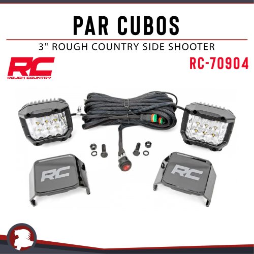 PAR CUBOS 3″ ROUGH COUNTRY SIDE SHOOTER