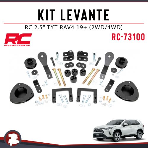KIT LEVANTE RC 2.5″ TYT RAV4 19+ (2WD/4WD)