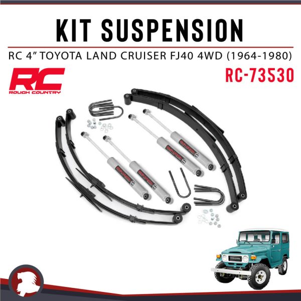 KIT SUSPENSION RC 4" TYT LAND CRUISER FJ40 4WD (1964-1980)