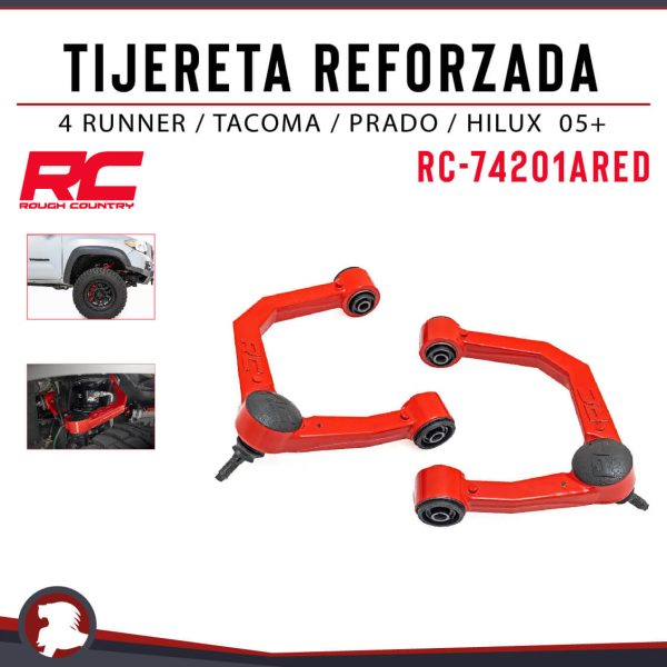 PAR TIJERETAS RC ROJAS TYT HILUX / TACOMA / PRADO / 4RUNNER / FORTUNER / FJ