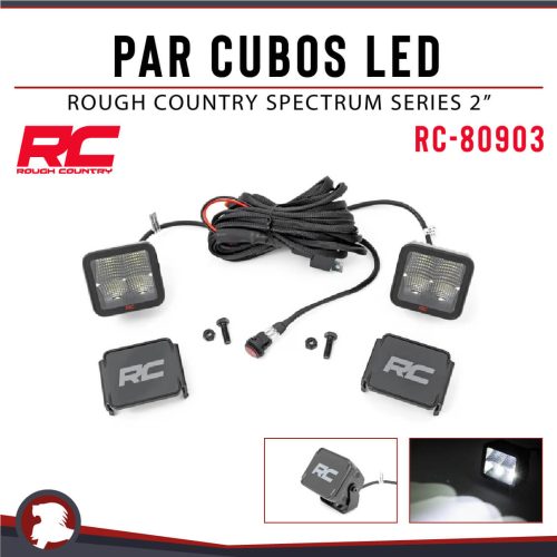 PAR CUBOS LED RC SPECTRUM SERIES