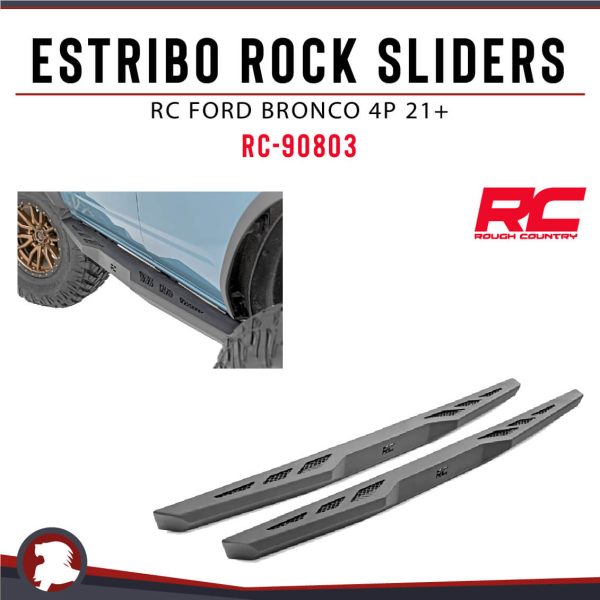 ESTRIBO TIPO ROCK SLIDERS RC FORD BRONCO 4P 21+