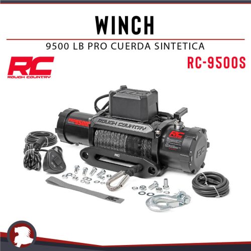 WINCH RC 9500 LB PRO CUERDA SINTETICA