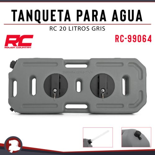 TANQUETA PARA AGUA 20 LTS GRIS
