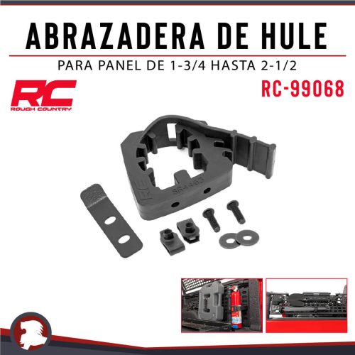 ABRAZADERA DE HULE PARA PANEL DE 1-3/4 HASTA 2-1/2