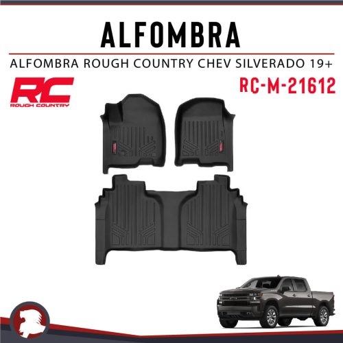 ALFOMBRA RC CHEV SILVERADO 19+ CON CAJON BAJO ASIENTO