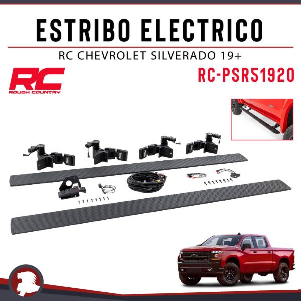 ESTRIBO ELECTRICO RC CHEV SILVERADO 19+