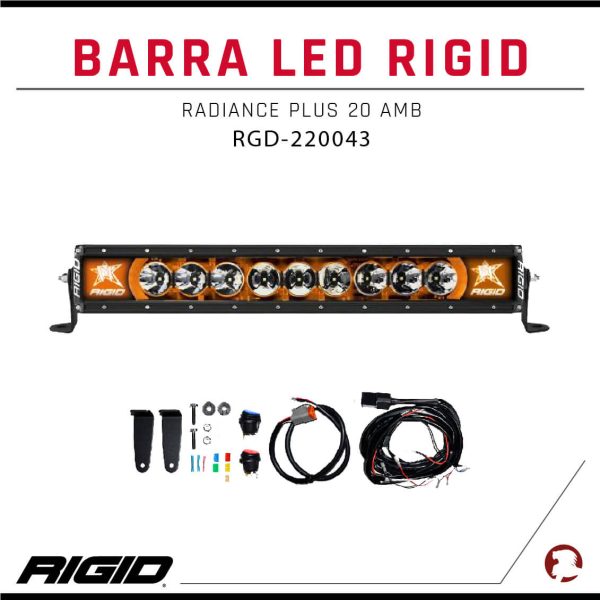 BARRA LED RIGID RADIANCE PLUS 20 AMB