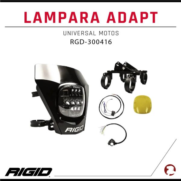 LAMPARA ADAPT UNIVERSAL MOTOS