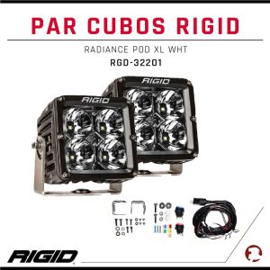 PAR CUBOS RIGID RADIANCE POD XL WHT